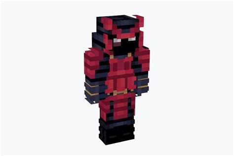 minecraft skin samurai